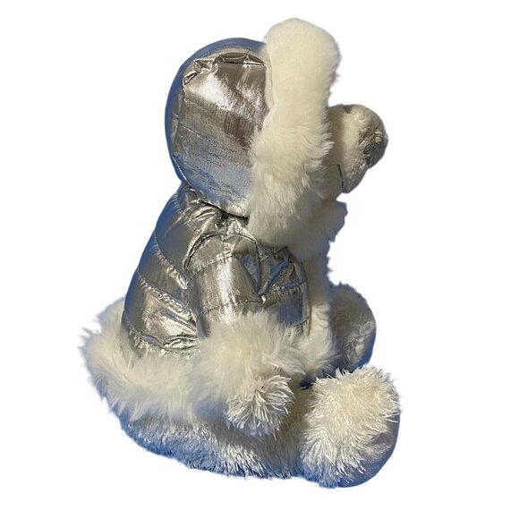 Chosun Polar Bear Plush Wearing Parka Winter Christmas Holiday Stuffed Animal - Picture 4 of 6